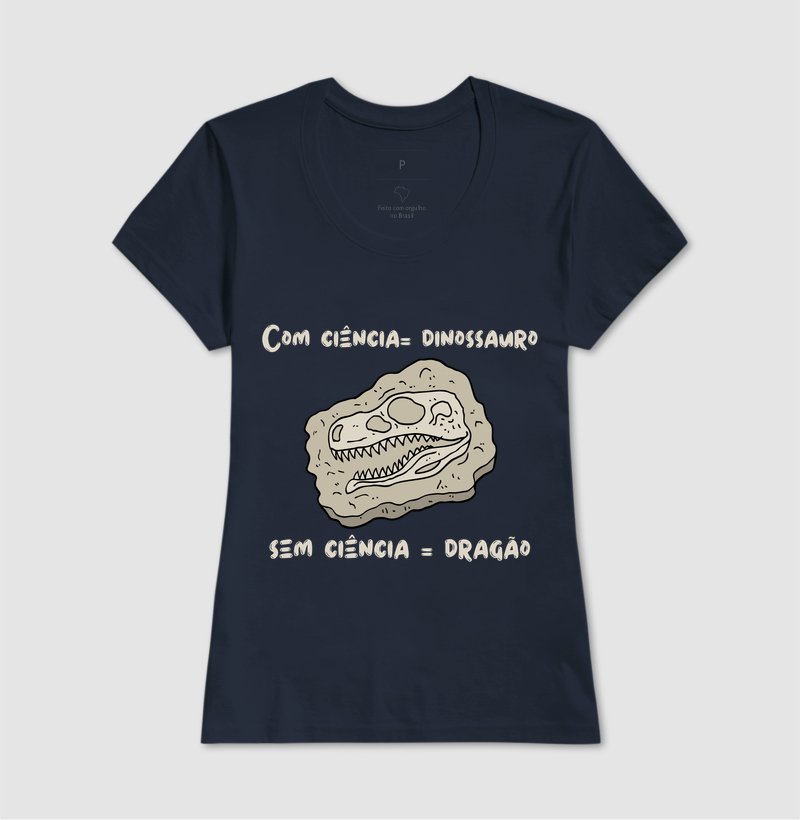 Camiseta - Com ciência, sem ciência - Imagem 3