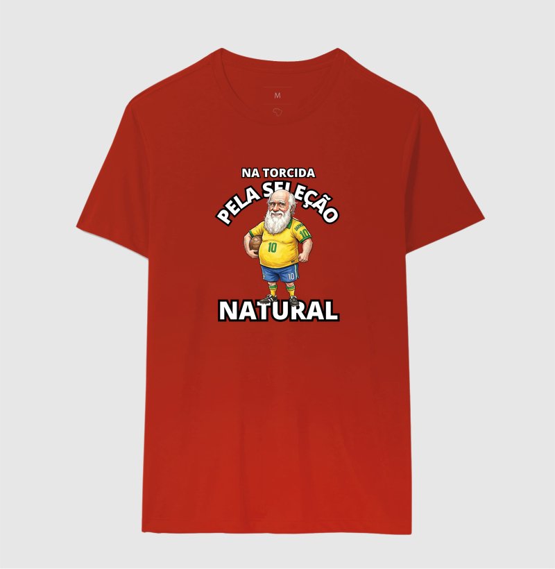 Camiseta - Na torcida pela seleção natural