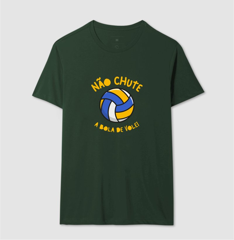 Camiseta - Não chute a bola de vôlei