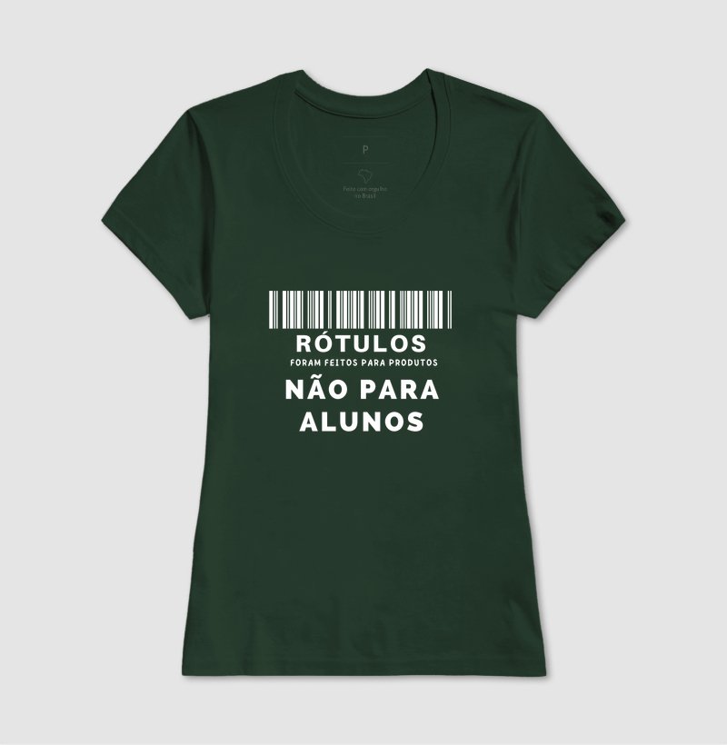 Camiseta - Rótulos não são para alunos - Imagem 9