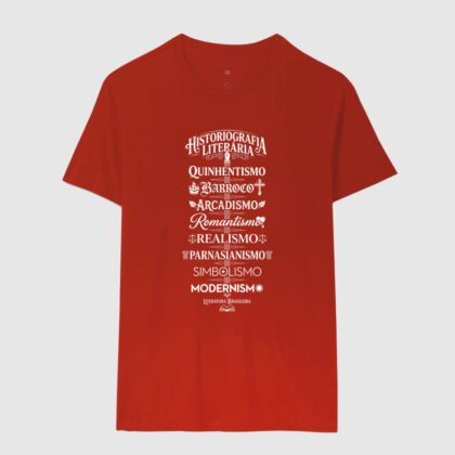 Camiseta - Historiografia LIterária