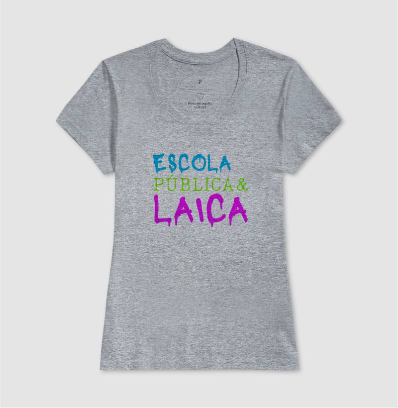 Camiseta - Escola Pública e Laica - Imagem 4