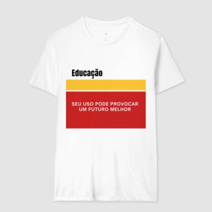 Camiseta - Educação Caixa de Medicamentos