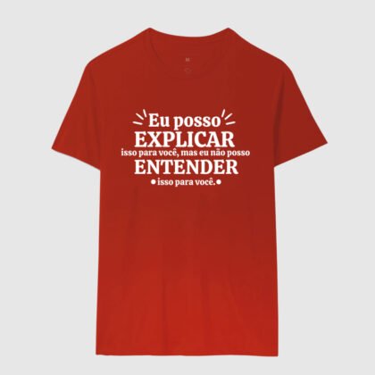 Camiseta - Eu posso explicar