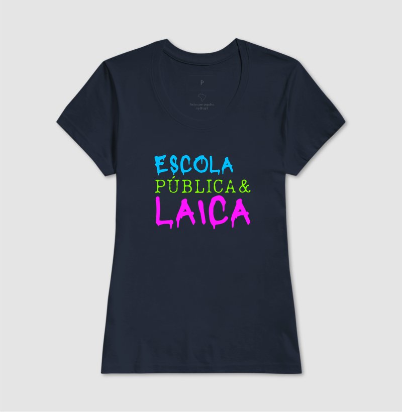 Camiseta - Escola Pública e Laica - Imagem 6