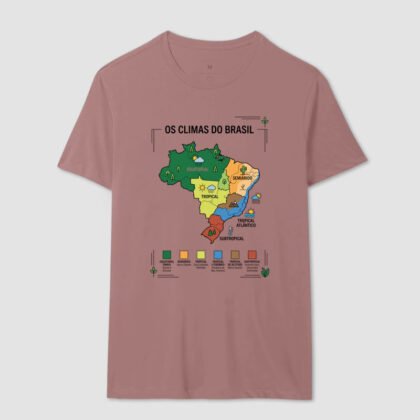 Camiseta - Climas do Brasil