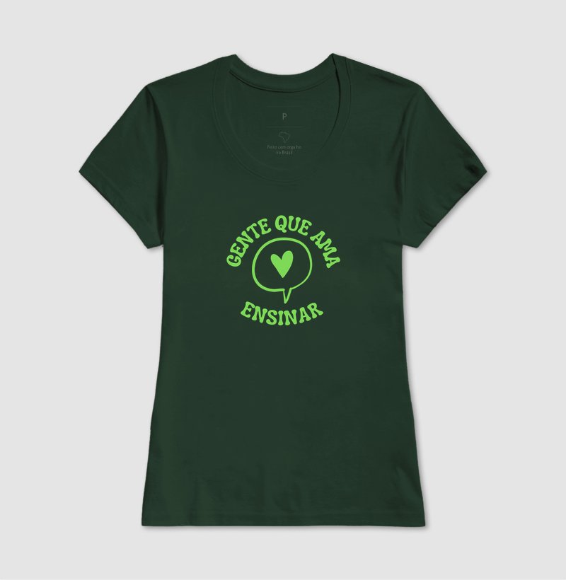 Camiseta - Gente que ama ensinar - Imagem 7