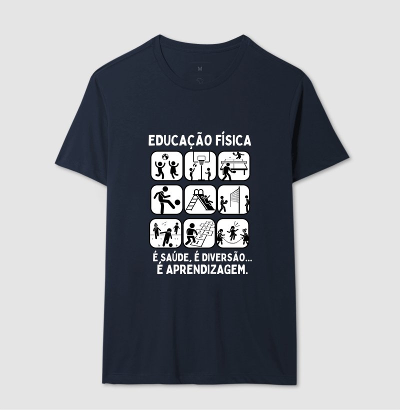Camiseta - Educação Física Jogos e Brincadeiras