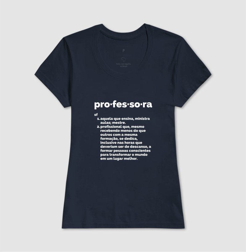 Camiseta - Verbete Professora - Imagem 8