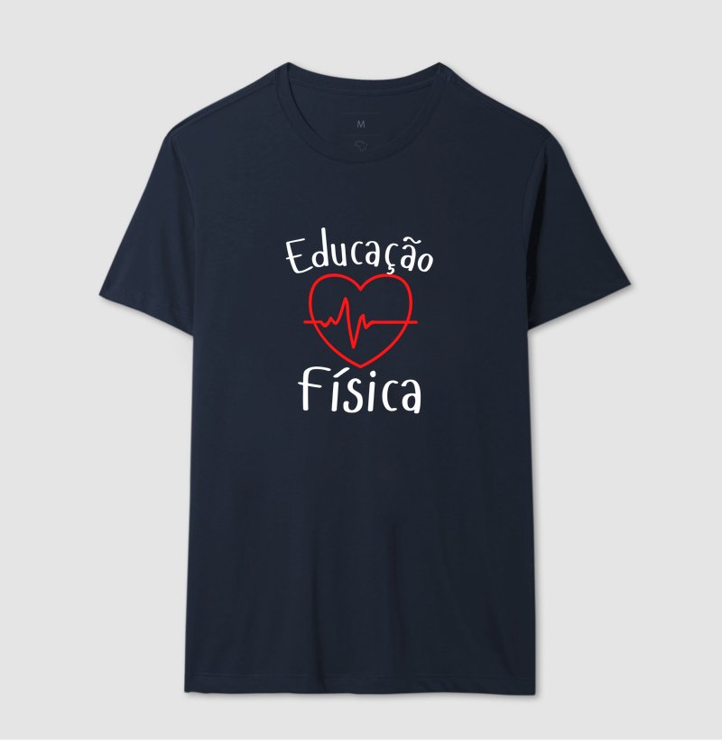Camiseta - Educação Física Coração Batimento