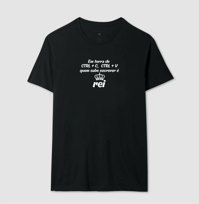 Camiseta - Em terra de ctr C + ctr V - Imagem 6