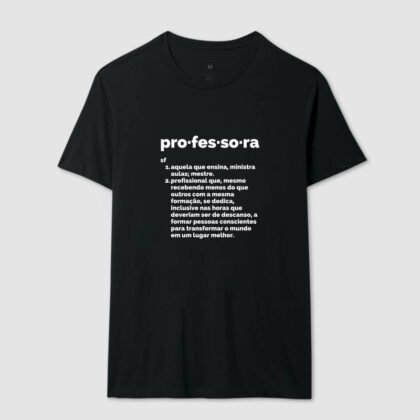 Camiseta - Verbete Professora