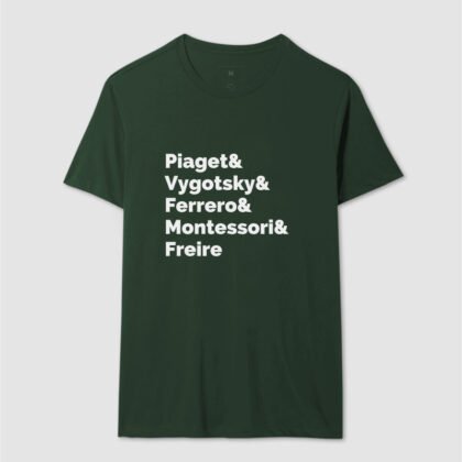 Camiseta - Pensadores da Educação