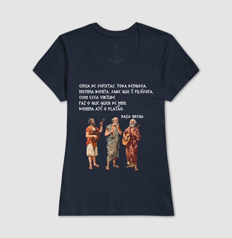 Camiseta - Raça Grega
