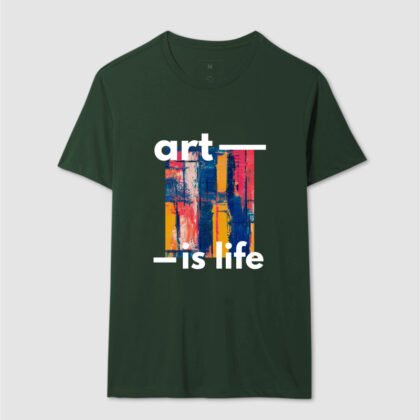 Camiseta - Art is life