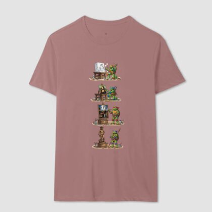 Camiseta - Tartarugas Mutantes Renascentistas