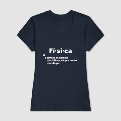 Camiseta - Verbete Física