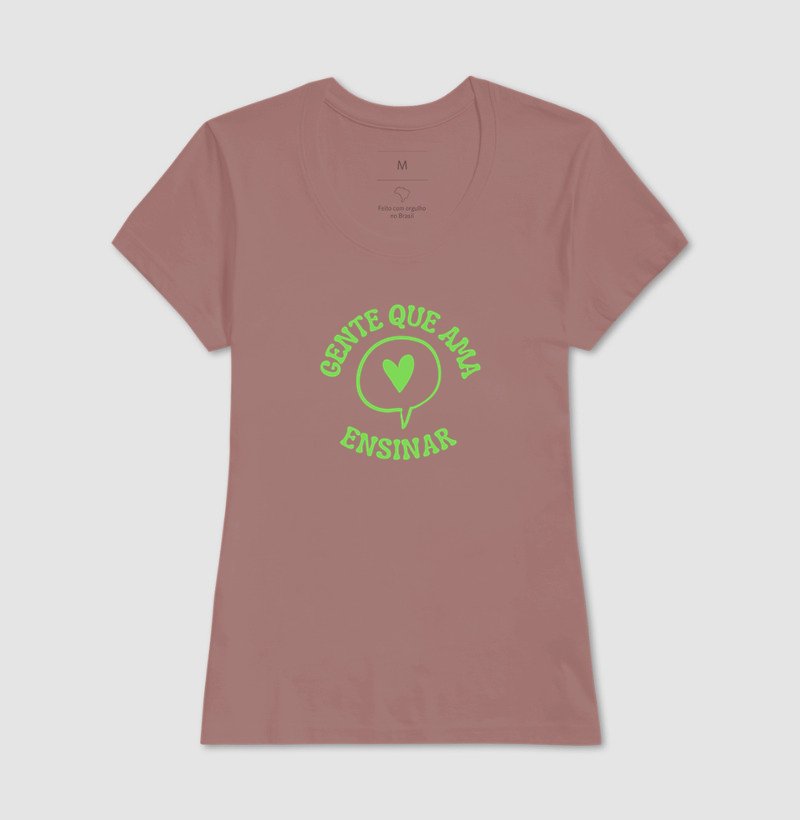 Camiseta - Gente que ama ensinar