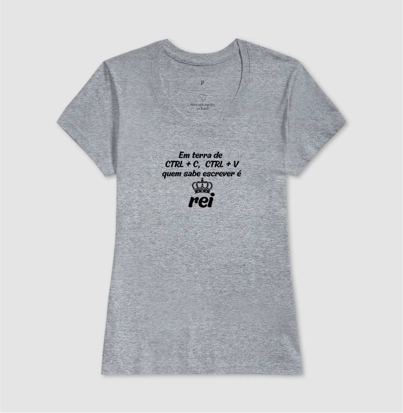 Camiseta - Em terra de ctr C + ctr V - Imagem 4