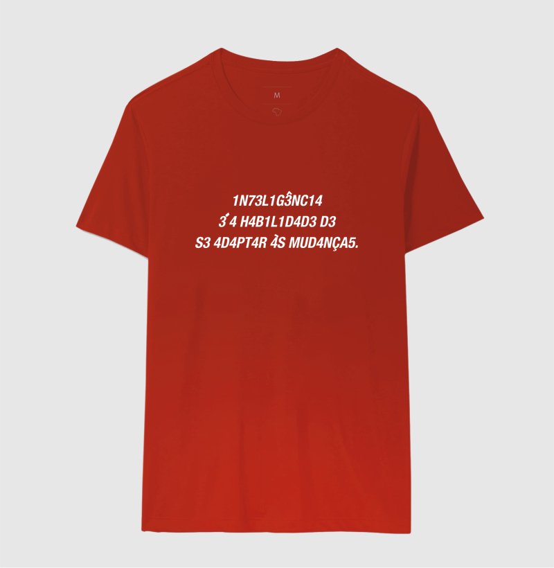Camiseta - A inteligência é a capacidade de se adaptar às ... - Imagem 5