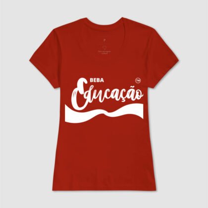 Camiseta - Beba Educação
