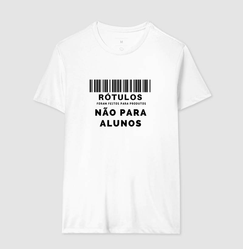Camiseta - Rótulos não são para alunos - Imagem 3