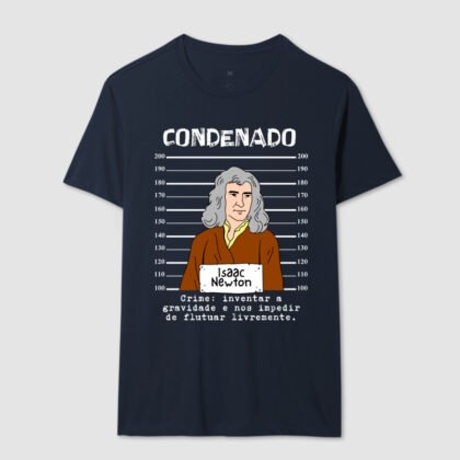 Camiseta - Newton Preso