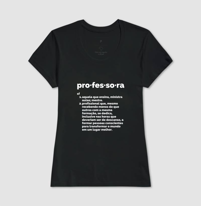 Camiseta - Verbete Professora - Imagem 5