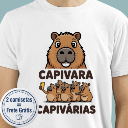 Camiseta - Capivárias