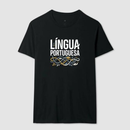 Camiseta - Língua Portuguesa Laços