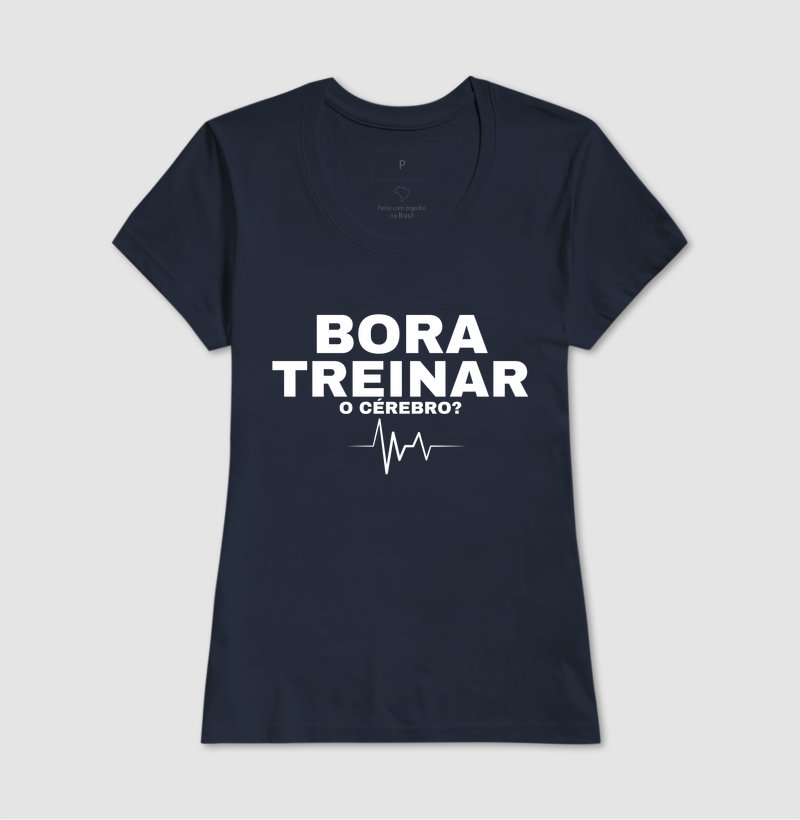 Camiseta - Bora treinar o cérebro