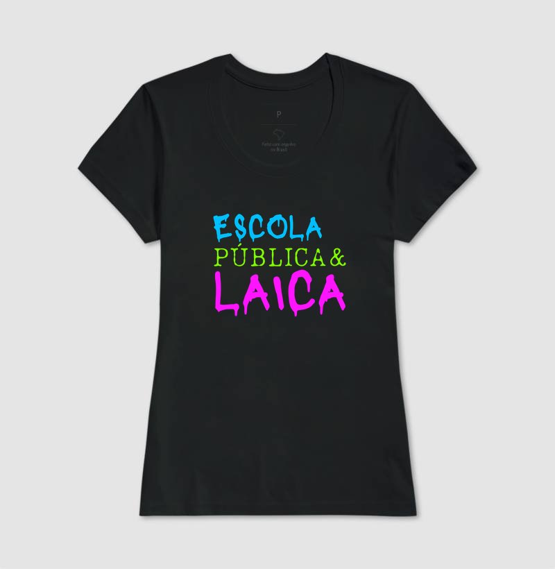 Camiseta - Escola Pública e Laica - Imagem 10