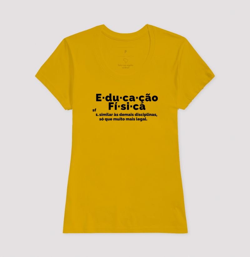 Camiseta - Verbete Educação Física