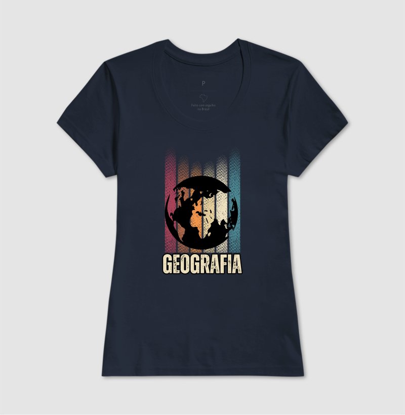 Camiseta - Geografia Estilo Retrô - Imagem 6