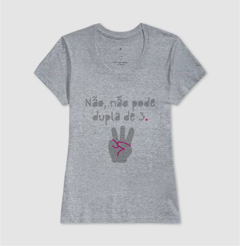 Camiseta - Dupla de 3