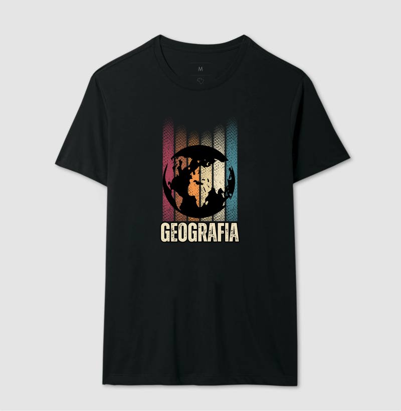 Camiseta - Geografia Estilo Retrô - Imagem 3