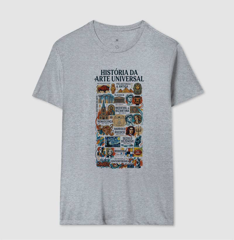 Camiseta - História da Arte Universal