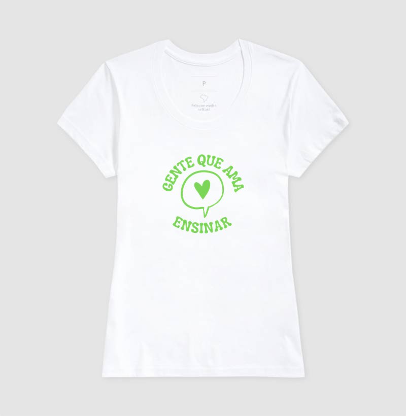 Camiseta - Gente que ama ensinar - Imagem 3