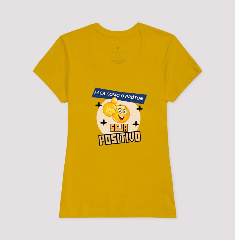 Camiseta - Faça como o próton
