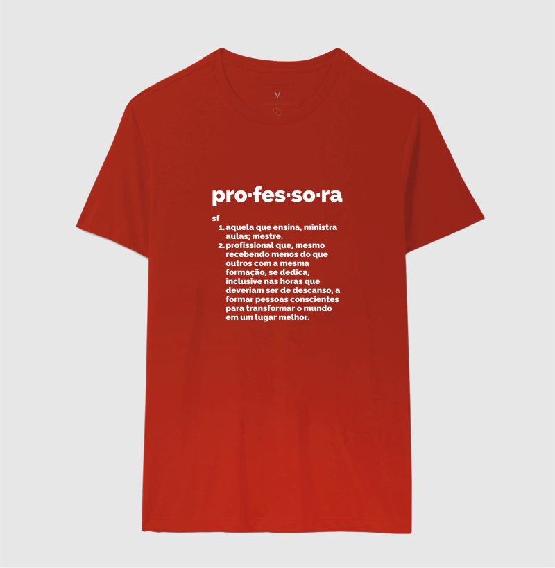 Camiseta - Verbete Professora - Imagem 7