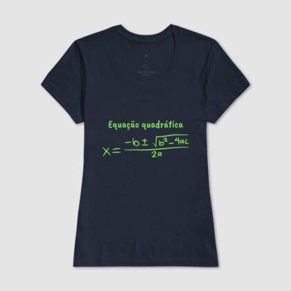 Camiseta - Equação quadrática
