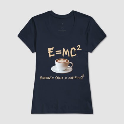 Camiseta - E=MC2 Café x Milk