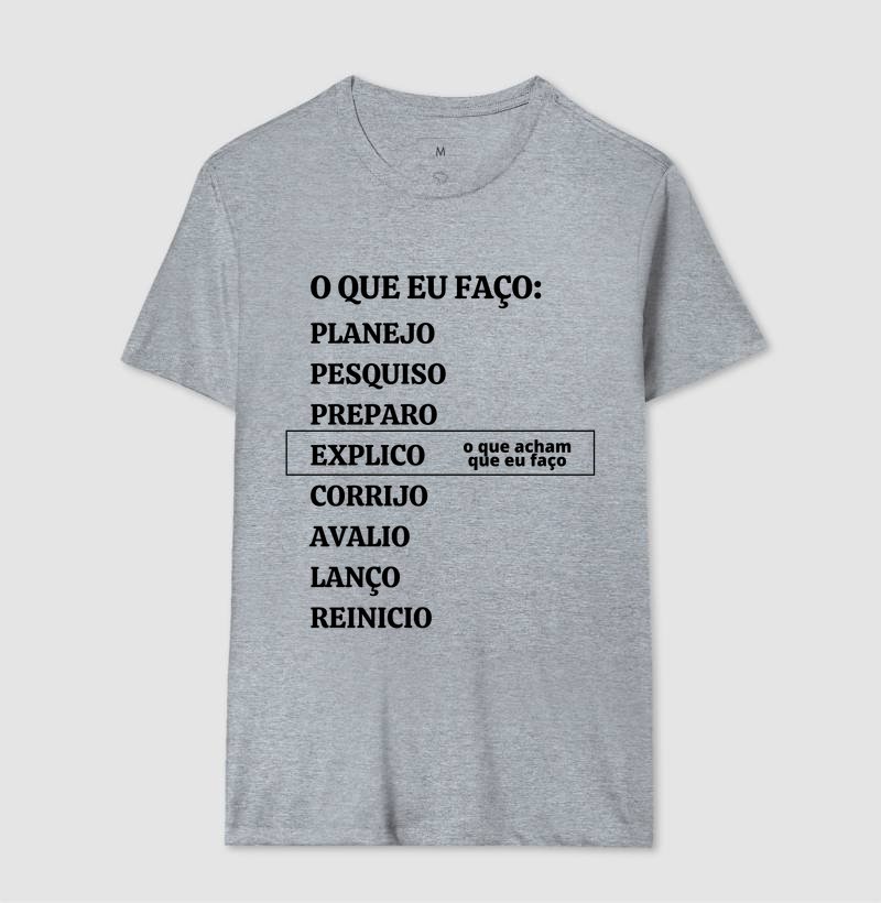 Camiseta - O que eu faço x o que as pessoas pensam