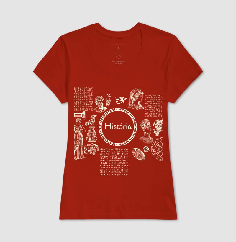 Camiseta - História Arqueologia - Imagem 3