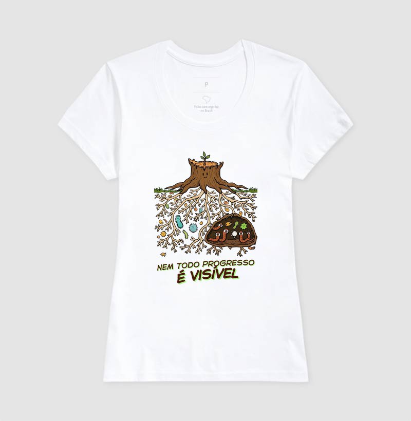 Camiseta - Nem todo progresso é vísivel - Imagem 4