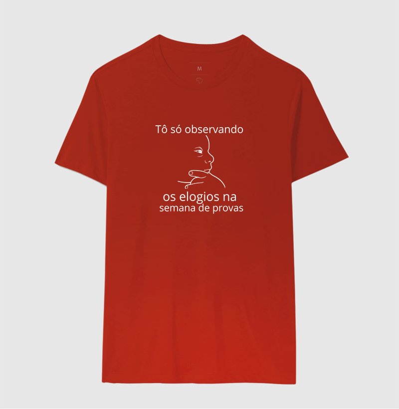 Camiseta - Só observando
