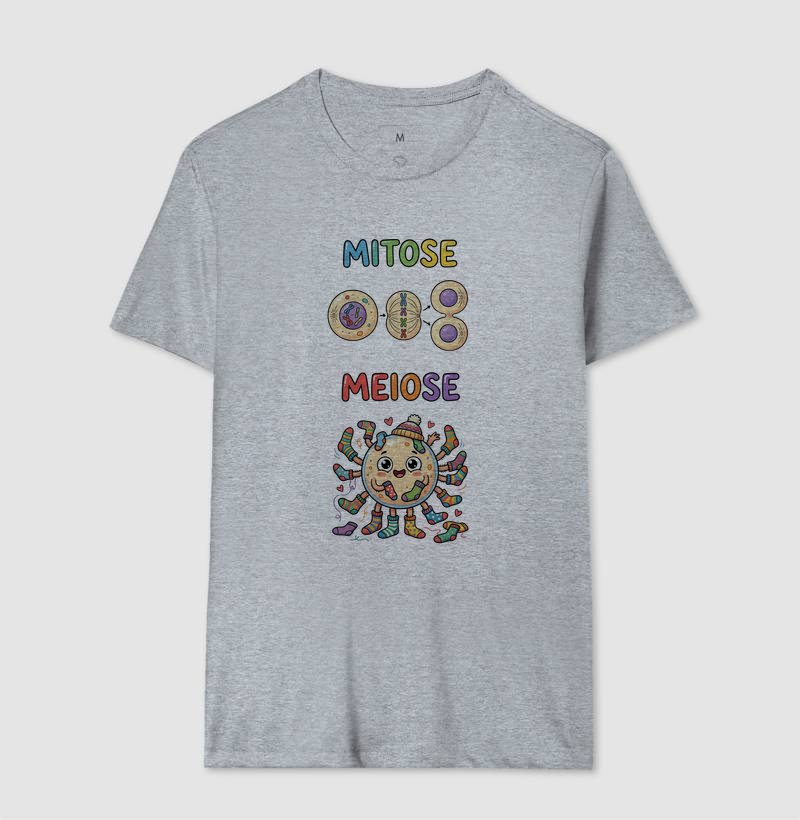 Camiseta - Mitose e Meiose