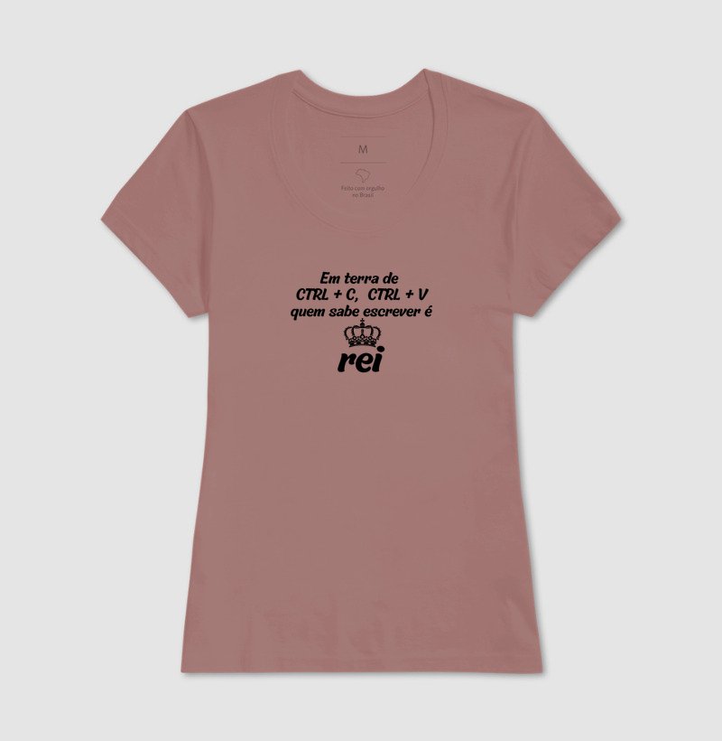 Camiseta - Em terra de ctr C + ctr V - Imagem 12
