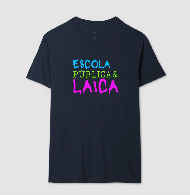 Camiseta - Escola Pública e Laica - Imagem 9