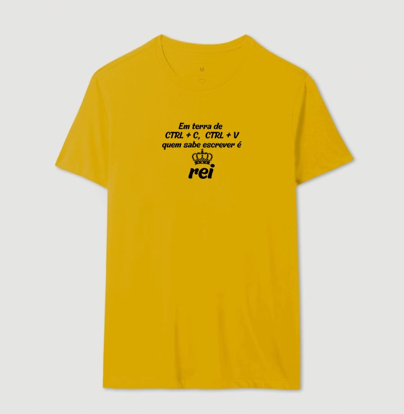 Camiseta - Em terra de ctr C + ctr V - Imagem 14
